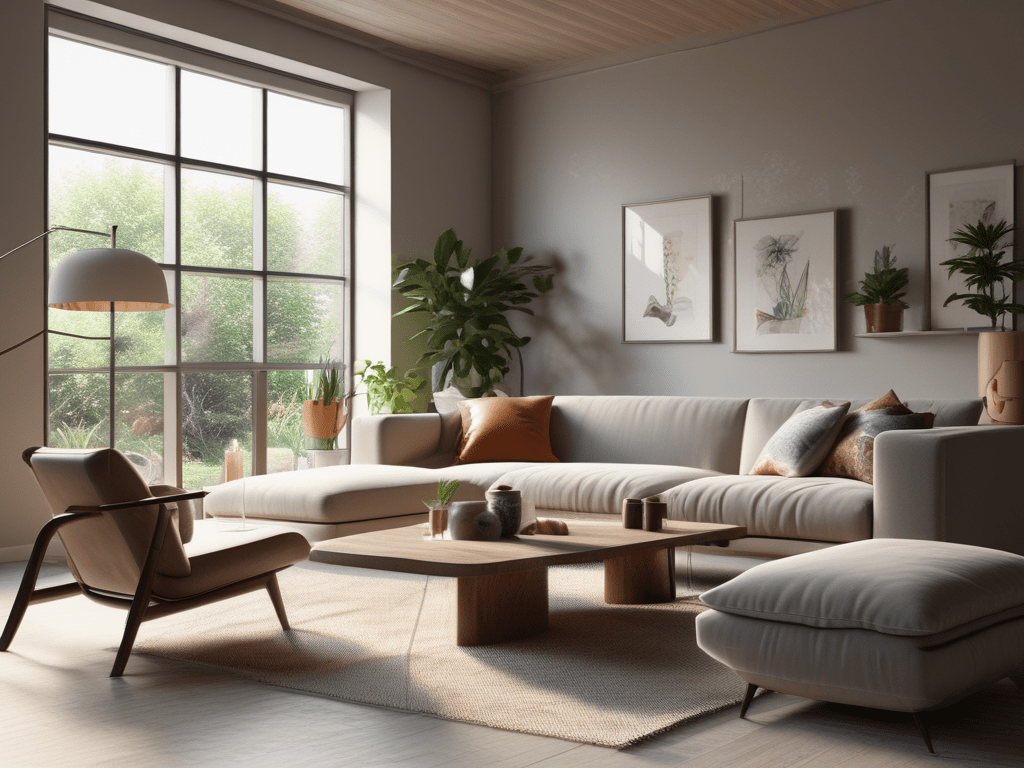 Mid-Century Modern Living Room Design&nbsp;Tips