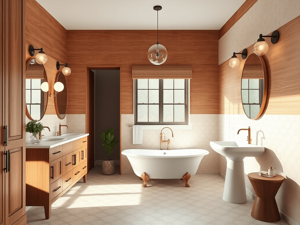 Elevate Your Space with Mid-Century Modern Bathroom&nbsp;Design
